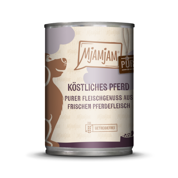 Mjamjam Hund köstliches Pferd pur - 3